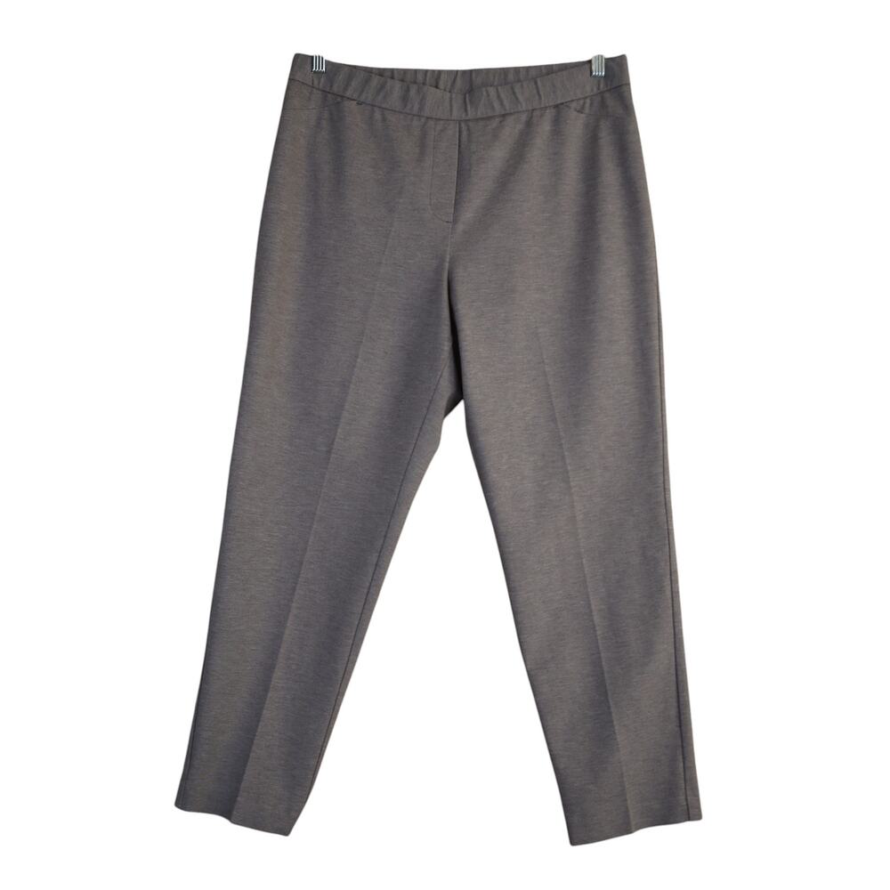 J. Jill Gray Straight-Leg Trousers
